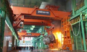 Metallurgie Overhead Casting kraan, gebruikt om te heffen van oven of pollepel